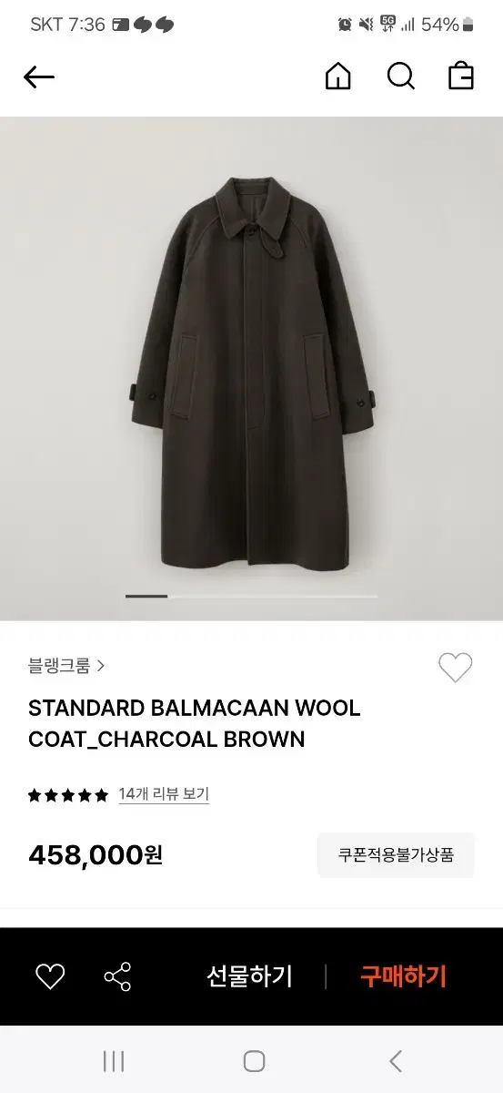 Blankroom Balmacan Coat, size 2 (new, unused)