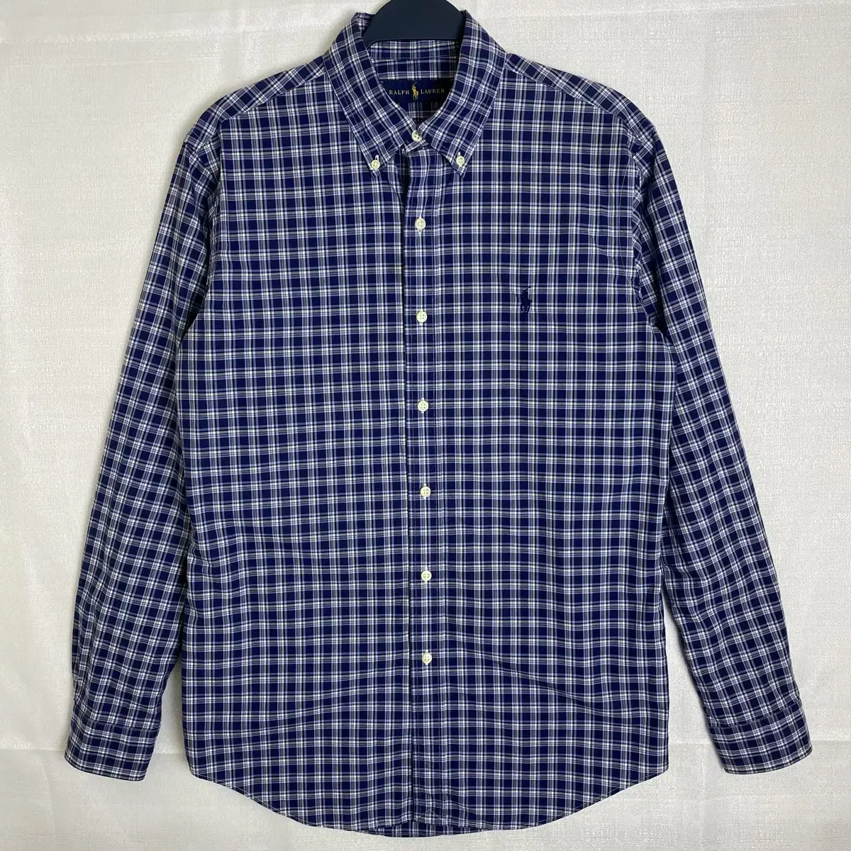 [L] Polo Ralph Lauren New Pony Embroidered Check Shirt Min.