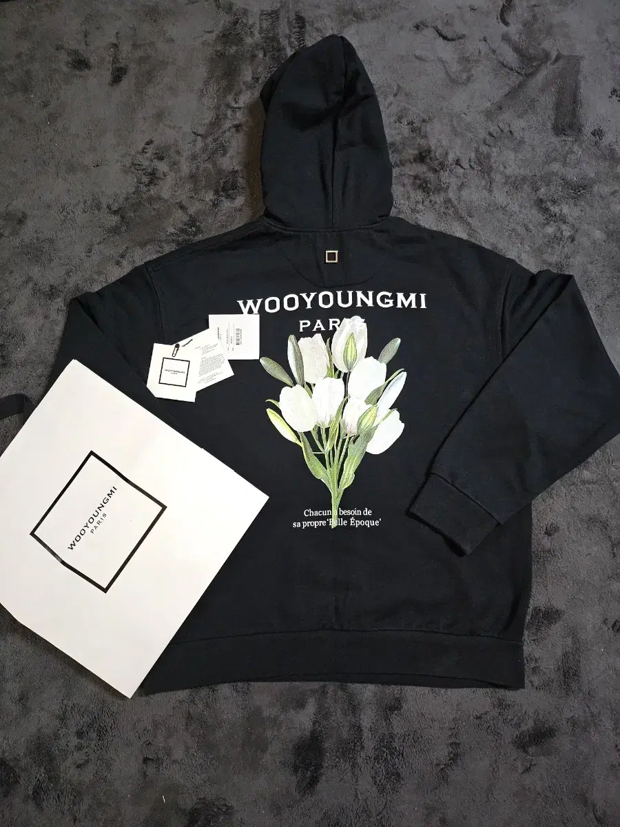 Wooyoung Mi Flower Tulip Hoodie 48SIZENew Arrivals