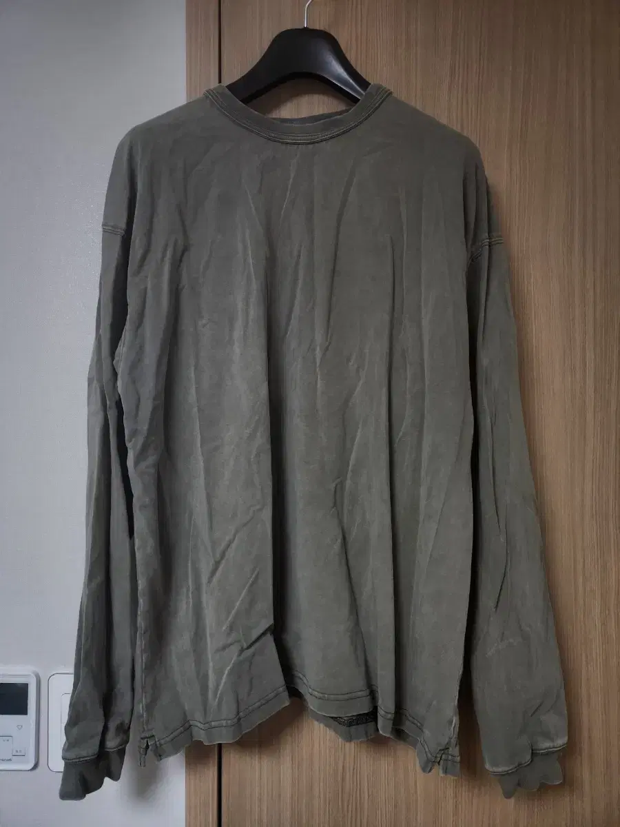 Outstanding Vintage Wash Longsleeve Olive M Sells