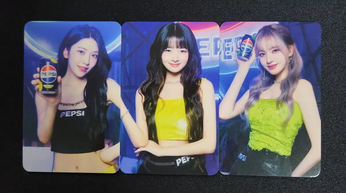 Half-priced Delivery)Ive Pepsi Zero Photo Card Goods yujin lay Liz