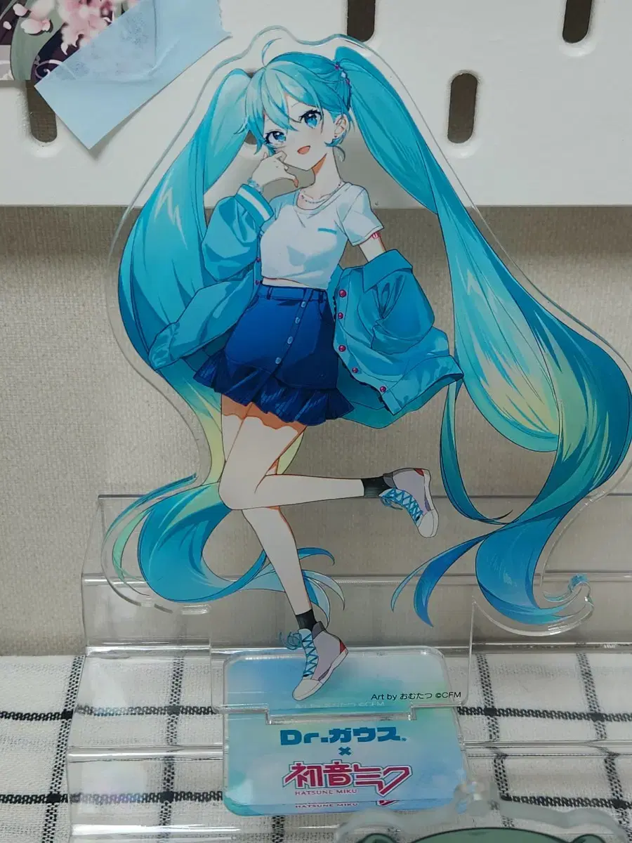 Hatsunemiku Gauss Collaboration Acrylic Stand