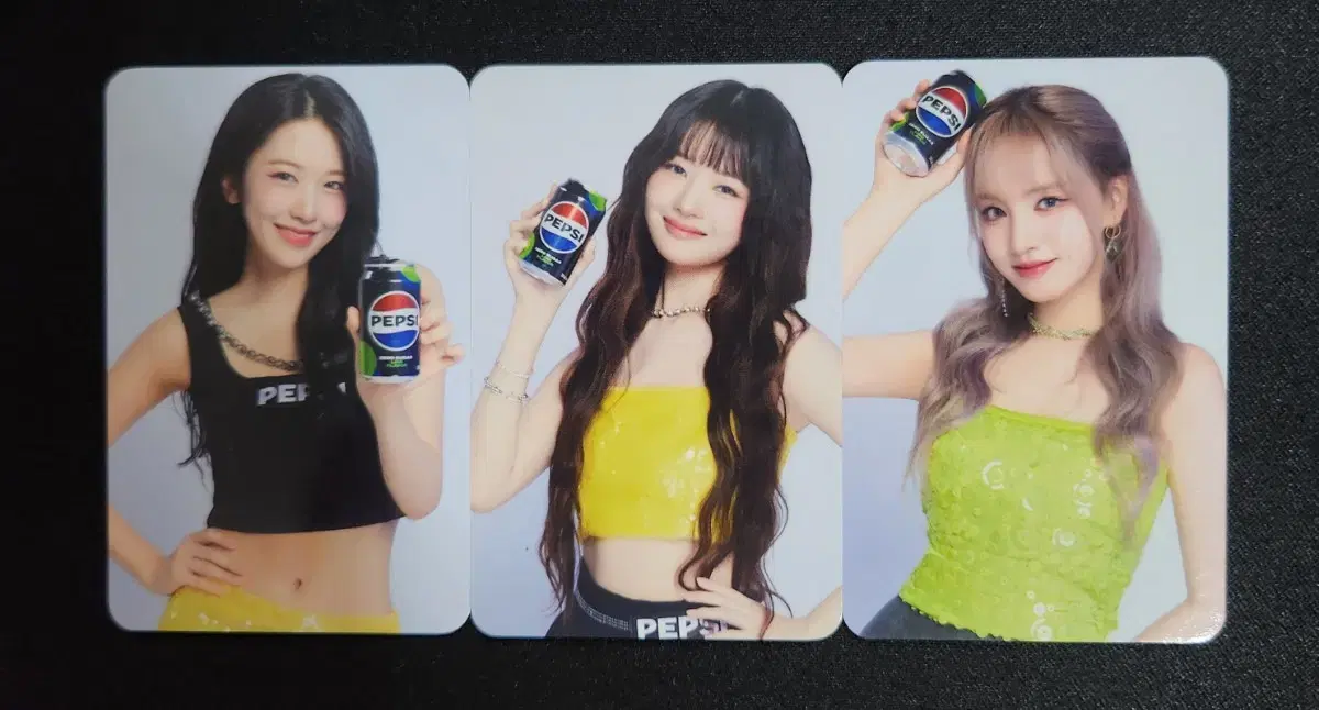 Half-priced Delivery)Ive Pepsi Zero Photo Card Goods yujin lay Liz