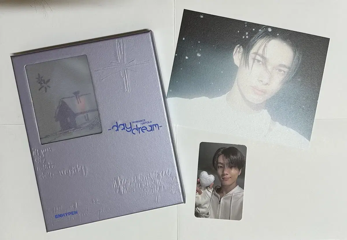 Enhypen Romantold Daydream White Midnight Unsealed Album with 1 photocard