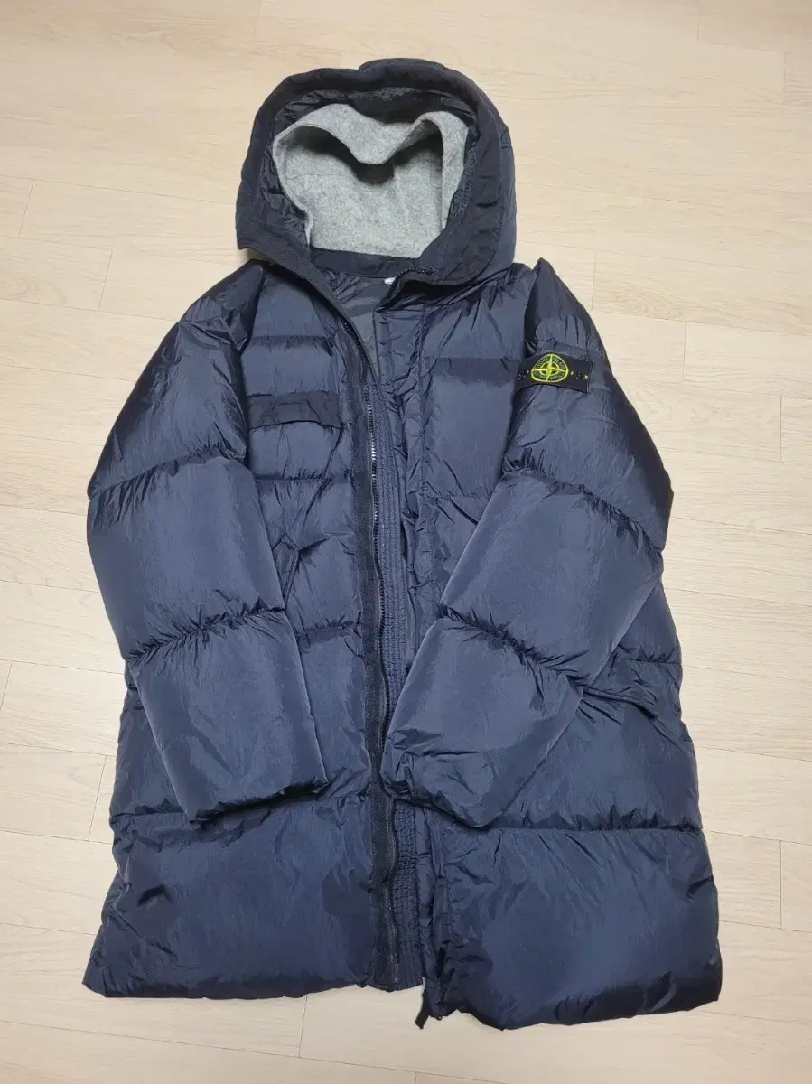 Stone Island Long Puffer XL Dark Navy