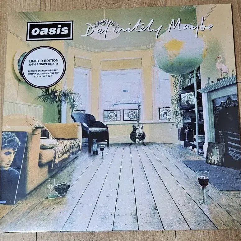 오아시스 definitely maybe 30주년 컬러 lp 판매