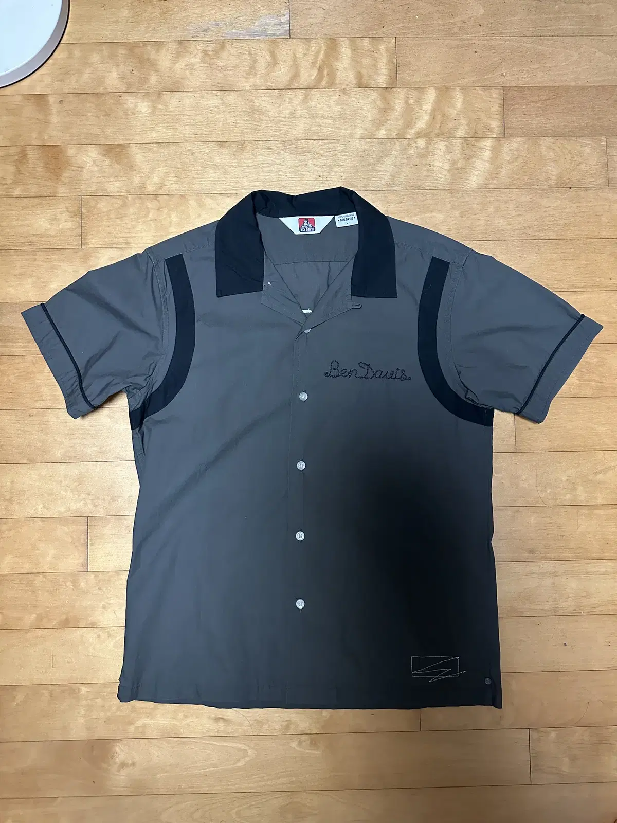 Bendavis Work Short Sleeve Shirt Gray L