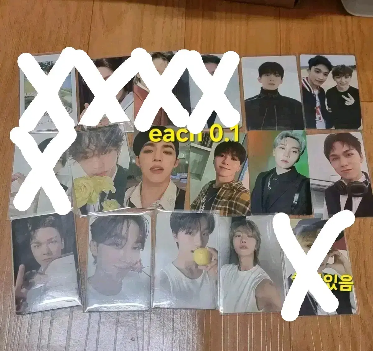 seventeen photocard wts coops shua dk seungkwan dino the8 vernon photocard karatvan