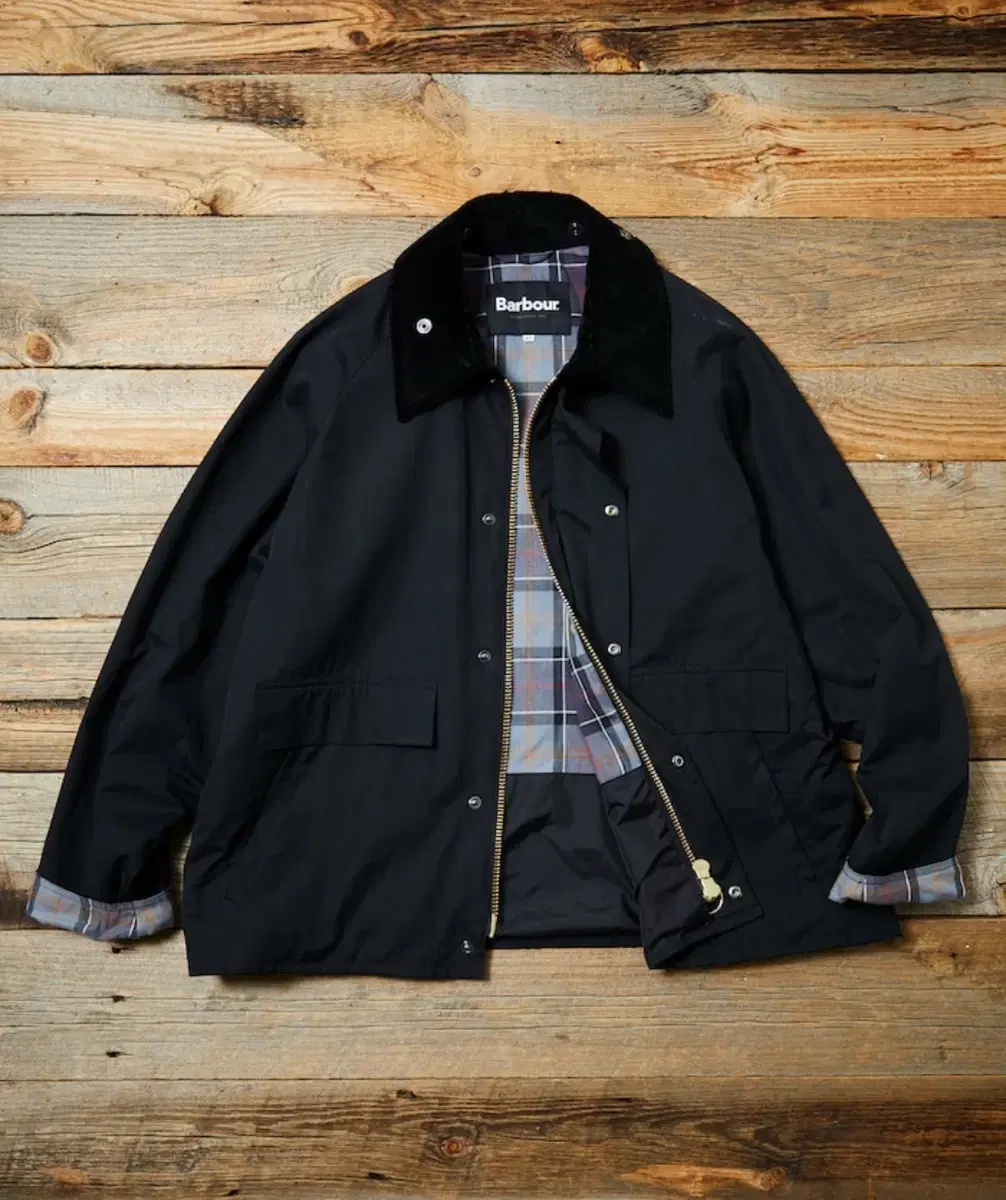 Barbour X Freakstore Zuu Borrowdale Jacket Nonwax 38 Black Brand New