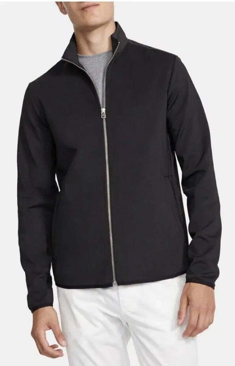 THEORY Terry Homme Fleece Knit Jacket M