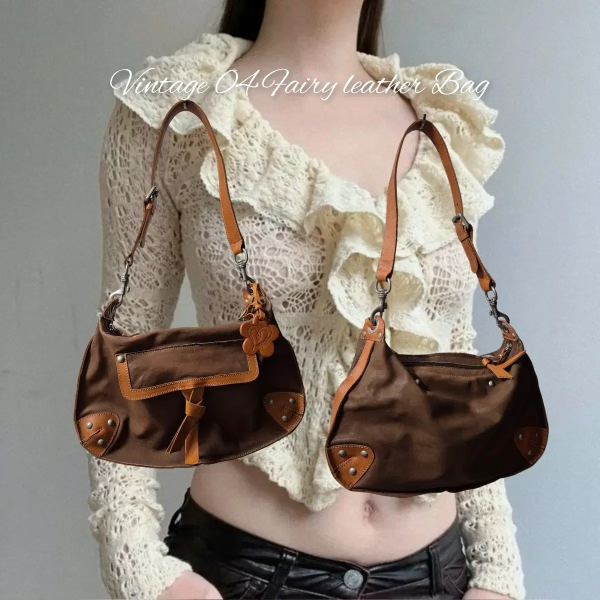 Vintage 04 Fairy leather Bag