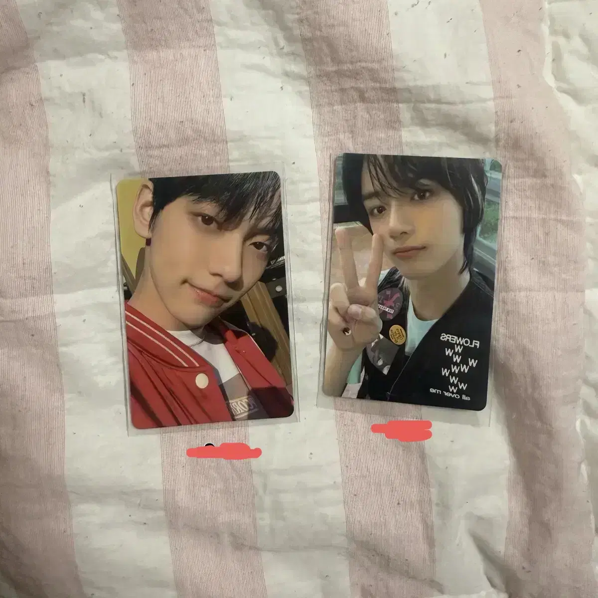 txt choi soobin choi beomgyu photocard