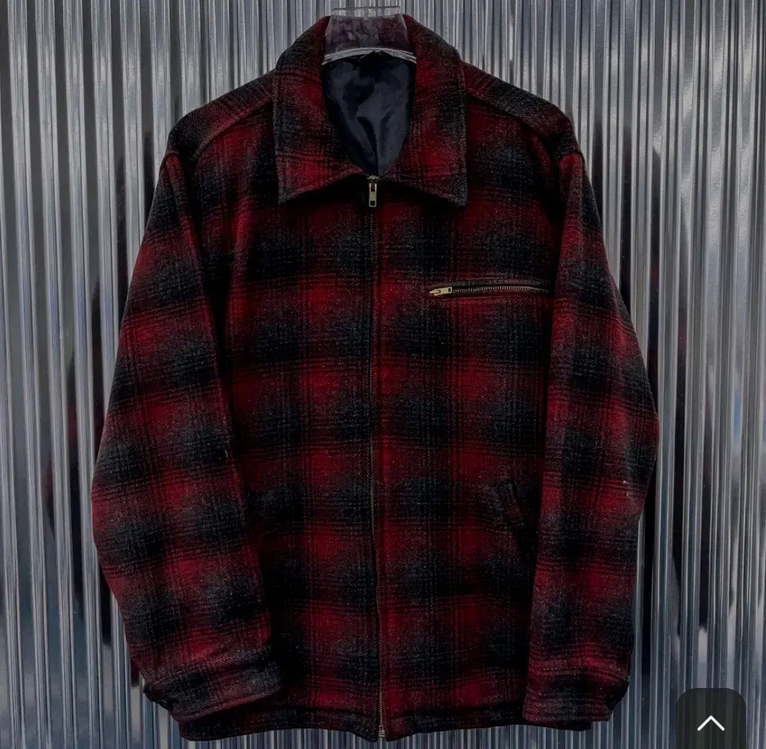 Oshikoshi Wool Check Jacket