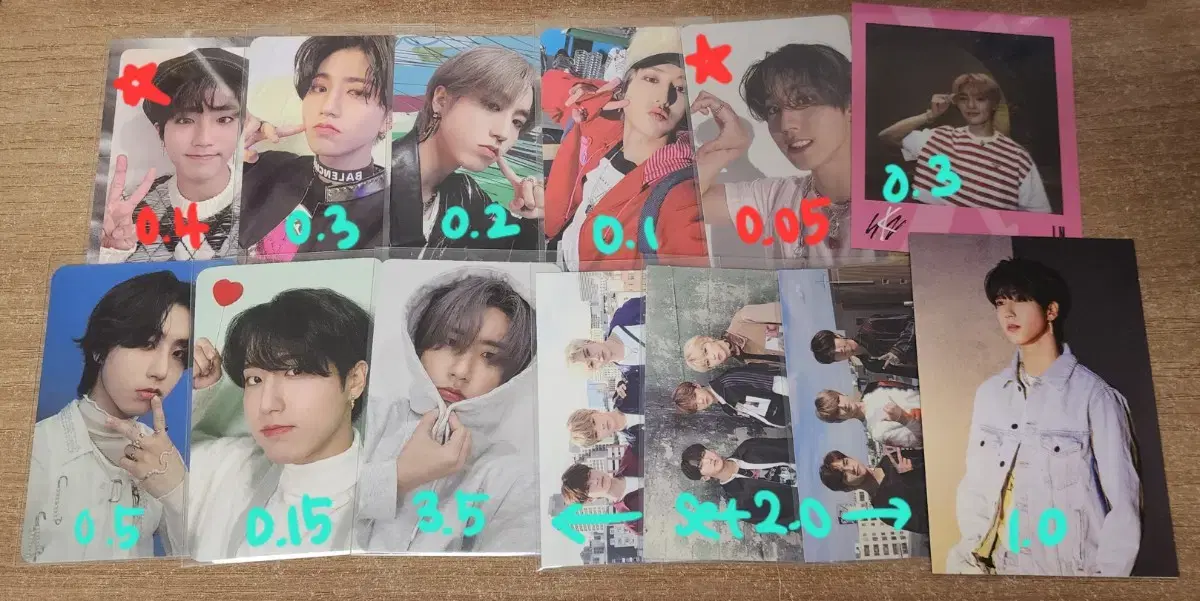 Straykids bang chan lee know changbin hyunjin han felix seungmin i.n photocard md WTS