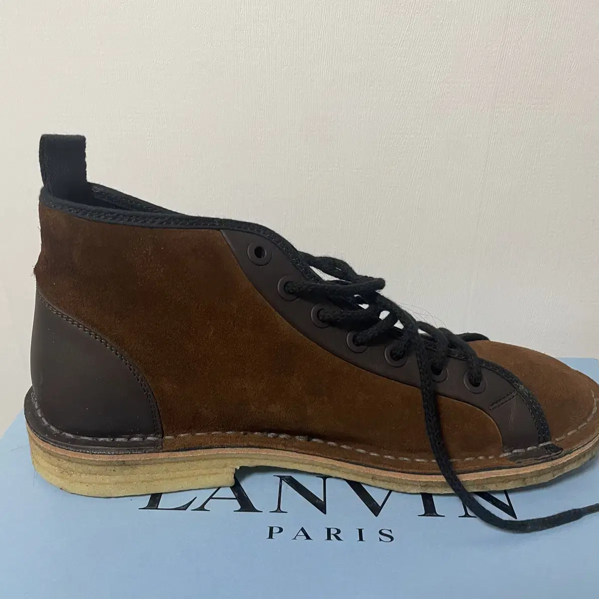 한섬 랑방 Lanvin 남성부츠