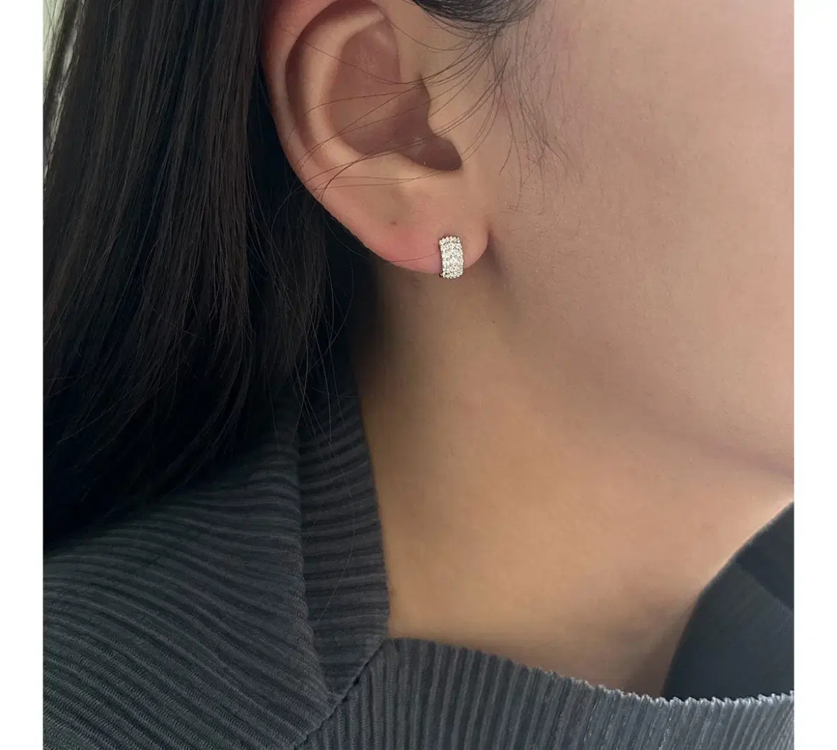 바이위켄드 Zoe cubic earring (silver925)