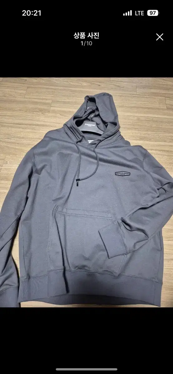 (52) Wooyoung Mi Hoodie - Charcoal Gray