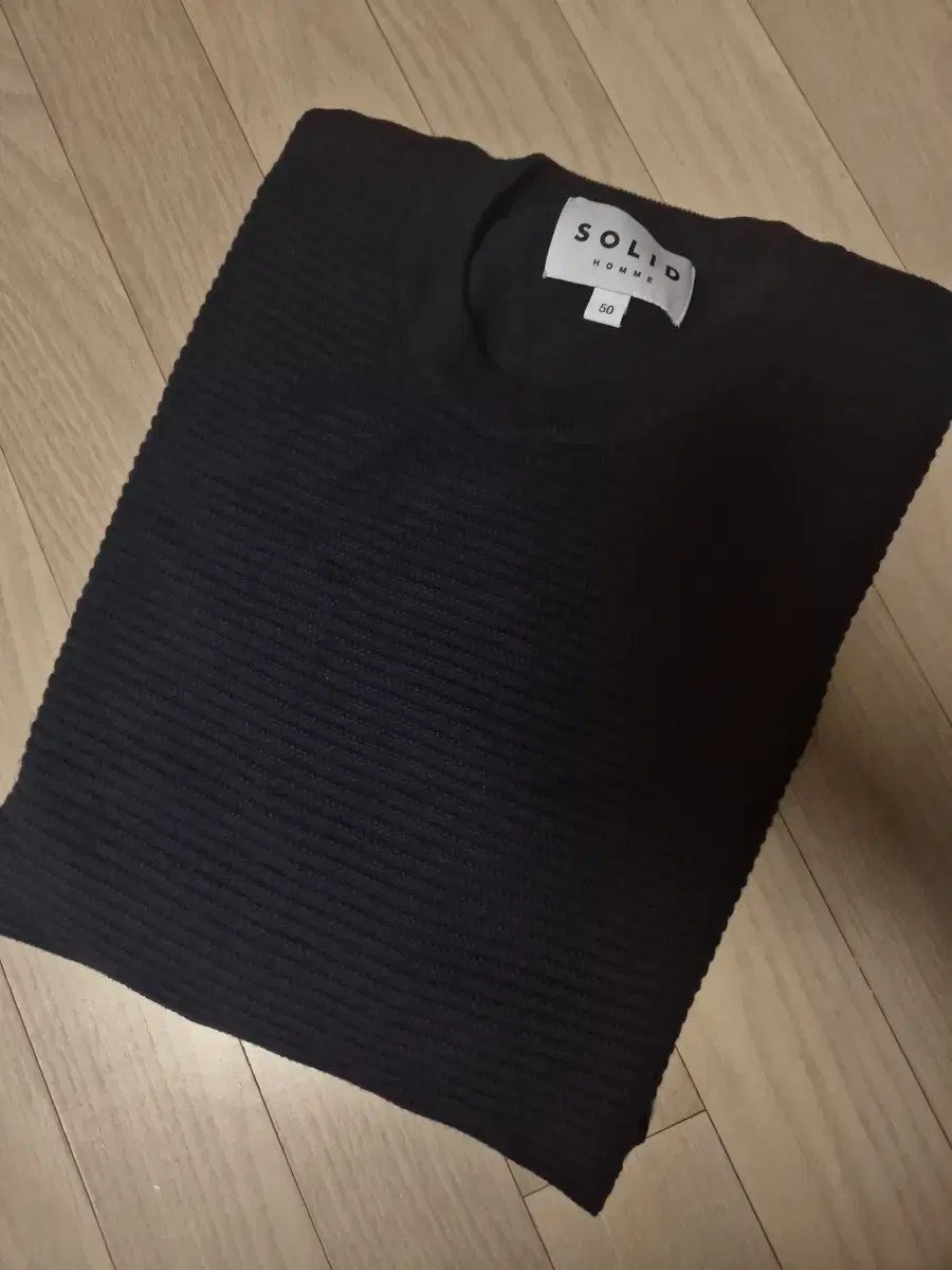 Solid Homme 23SS Navy Knit 50