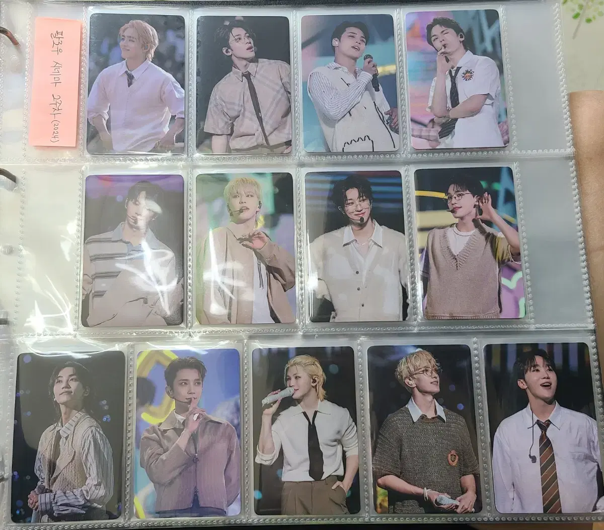 SEVENTEEN Follow Against Cinema sells a set of photo kards from their best albums wts 