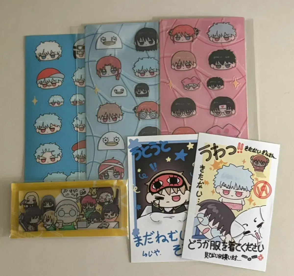 Gintama Gintama Sakaday keyring pola sticker Bulk