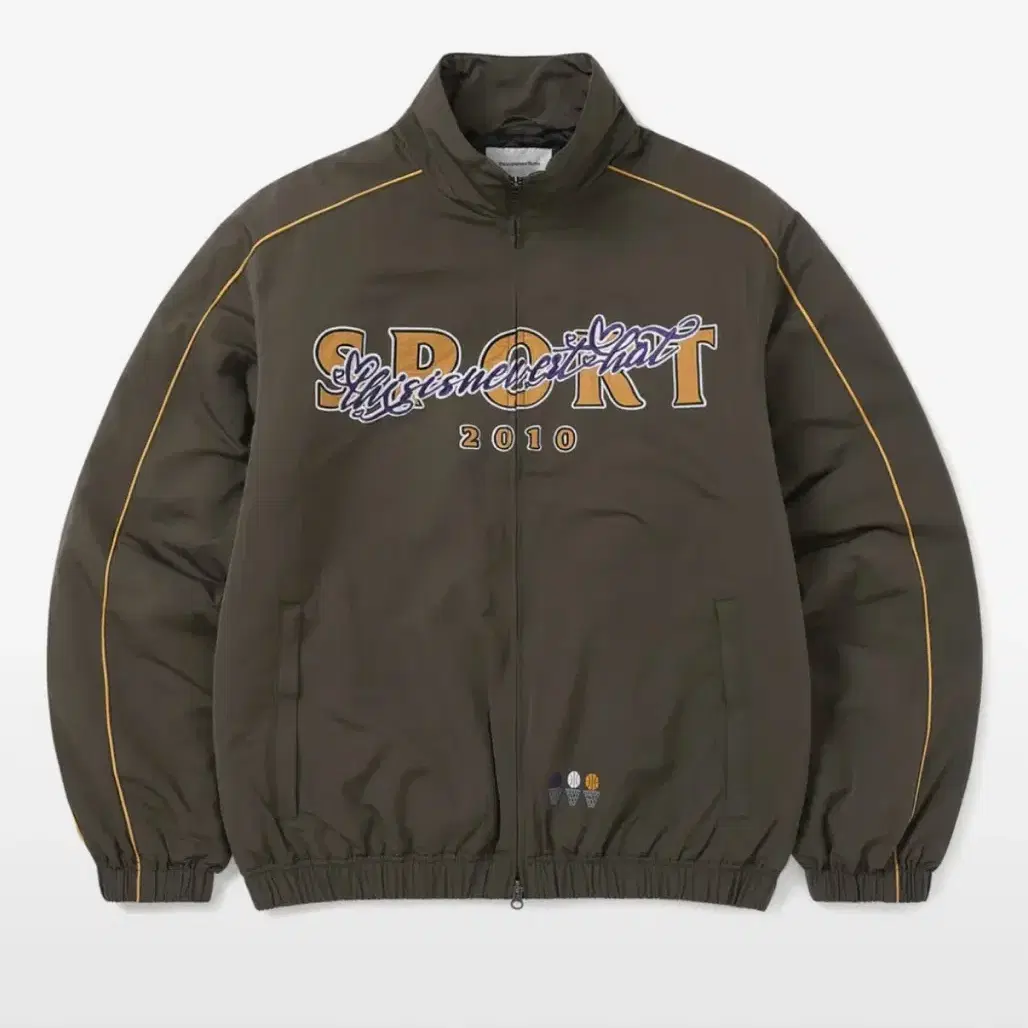 디스이즈네버댓 Sport 2010 Bomber Jacket Brown