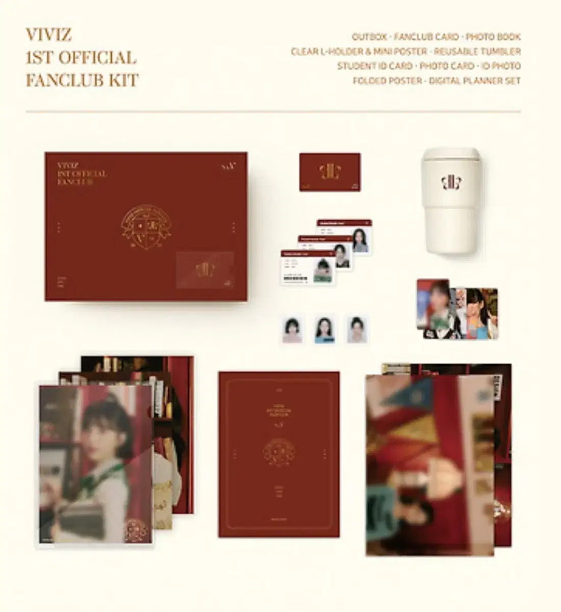 Gfriend viviz 1 full configuration butterfly kit sell WTS