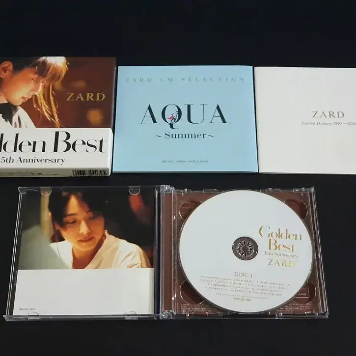 ZARD 자드 골든 베스트 앨범 (2CD+DVD) 아쿠아썸머 한정반