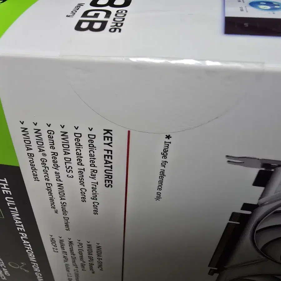 아수스 rtx 4060 화이트 미개봉 as4년