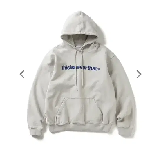 디스이즈네버댓 T-LOGO HOODIE-STONE 후드티 M사이즈