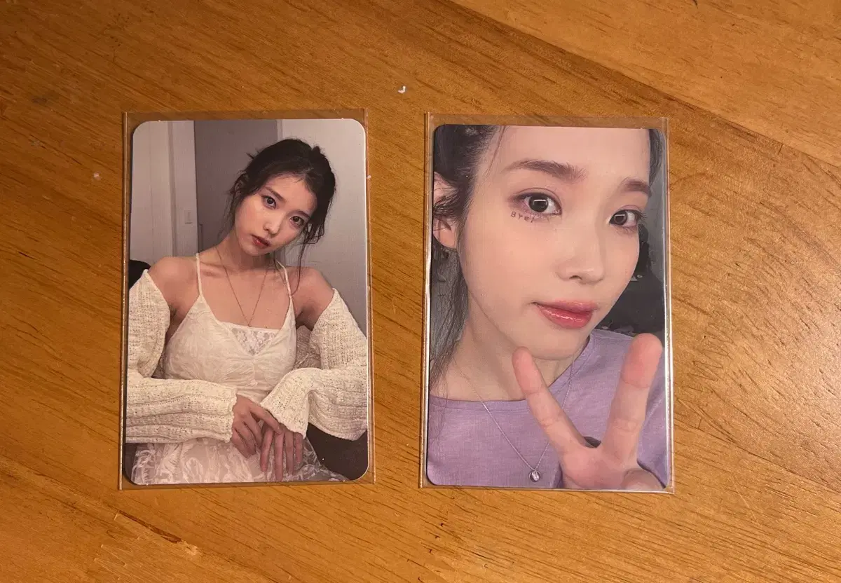 iu lilac photocard