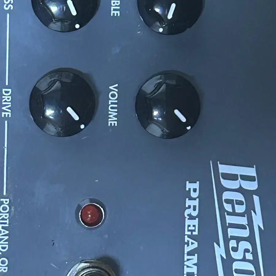 벤슨 프리앰프 benson Preamp 이펙터