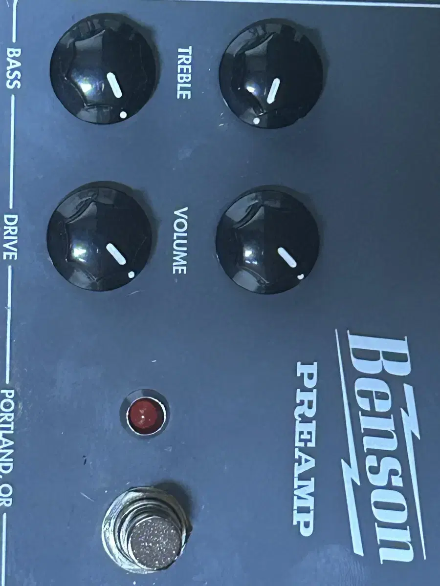 벤슨 프리앰프 benson Preamp 이펙터