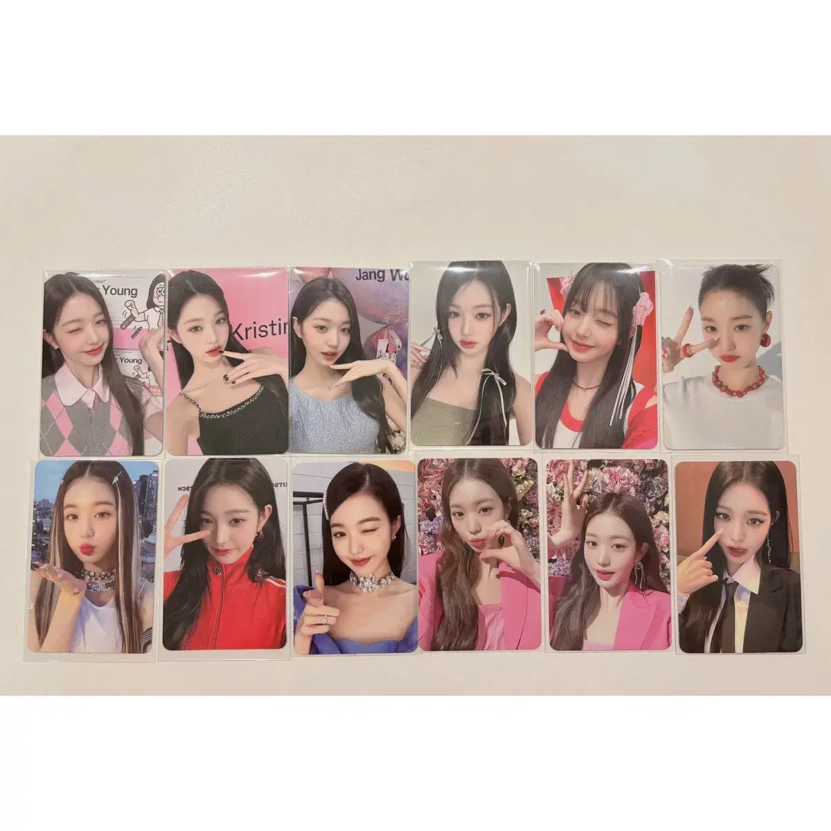 jang wonyoung photocard 12장 bulk bulk Quick sale does !!!!! ive