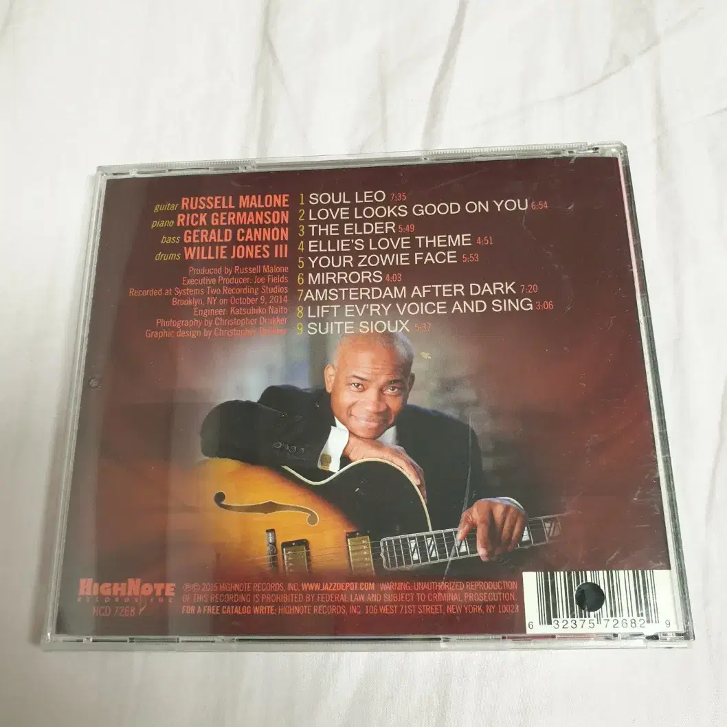 [중고 CD] Russell Malone - Love Looks Good