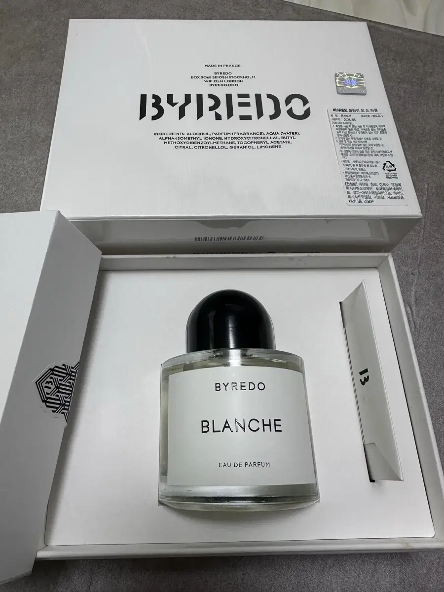 정품) 바이레도 블랑쉬 EDP 100ml  새상품