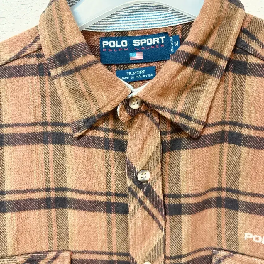 90s 폴로 스포츠 Pole Sports Tartan 체크 셔츠