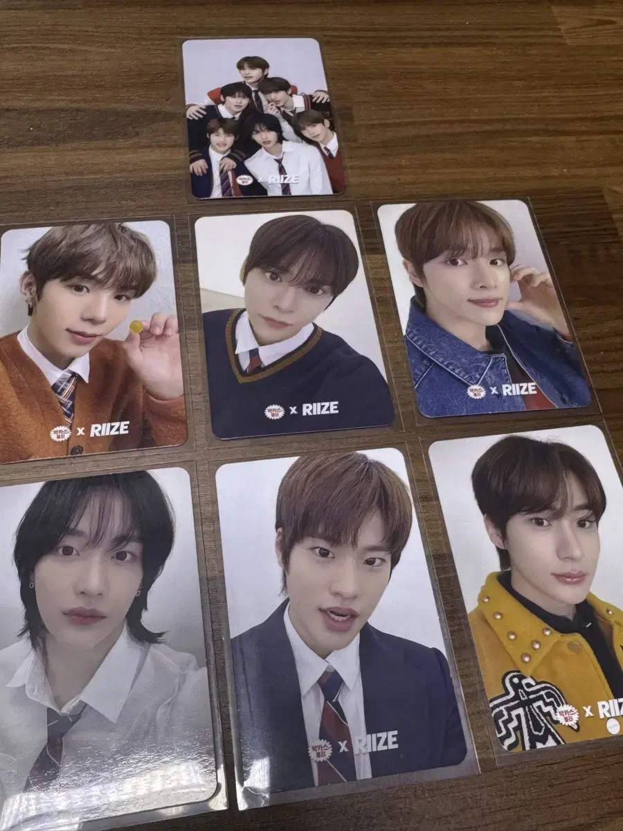 Unsealedo riize bakkas jelly photocard wts a ch wonbin chanyoung sungchan ddolbyung tc