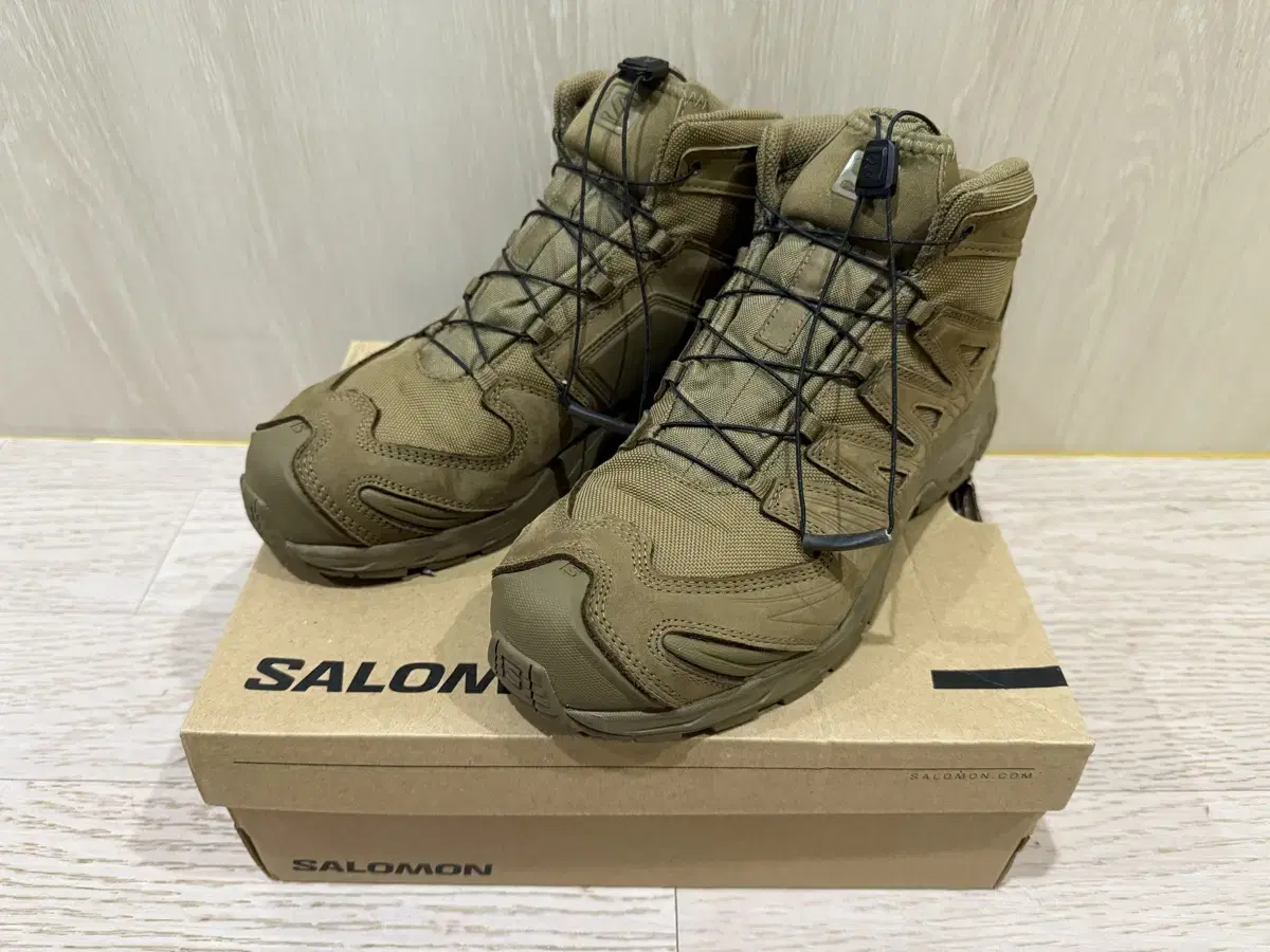 살로몬 xa force mid goretex / 코요테브라운 280