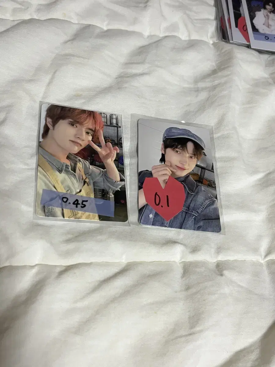 TXT Membership kit 4th Term beomgyu Hearning photocard WTS