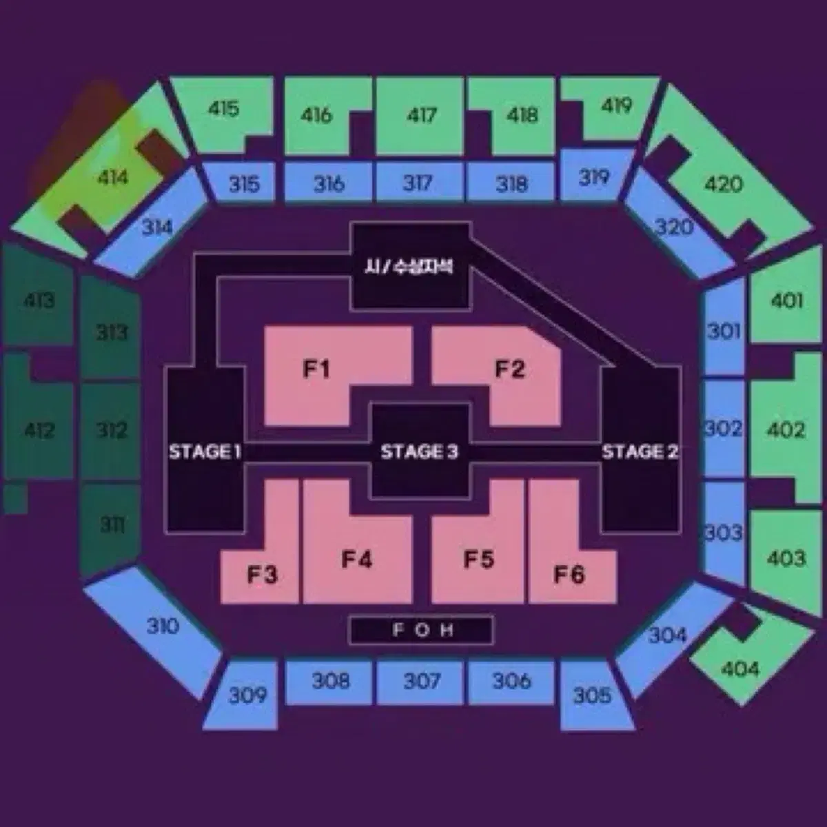 KGMA 17일 F3 100번대 -> F5, F2, F6 교환