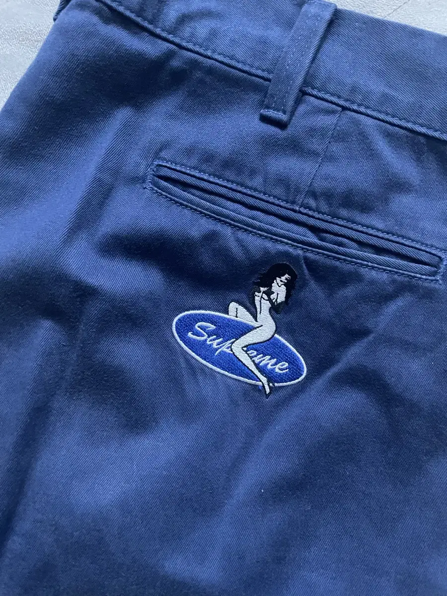 Supreme Pinup Girl Pants 34 Navy