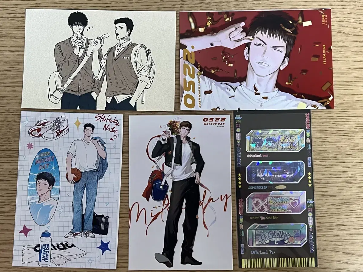 SLAM DUNK Jung Dae-Man Tangdampak, sticker bulk wts.