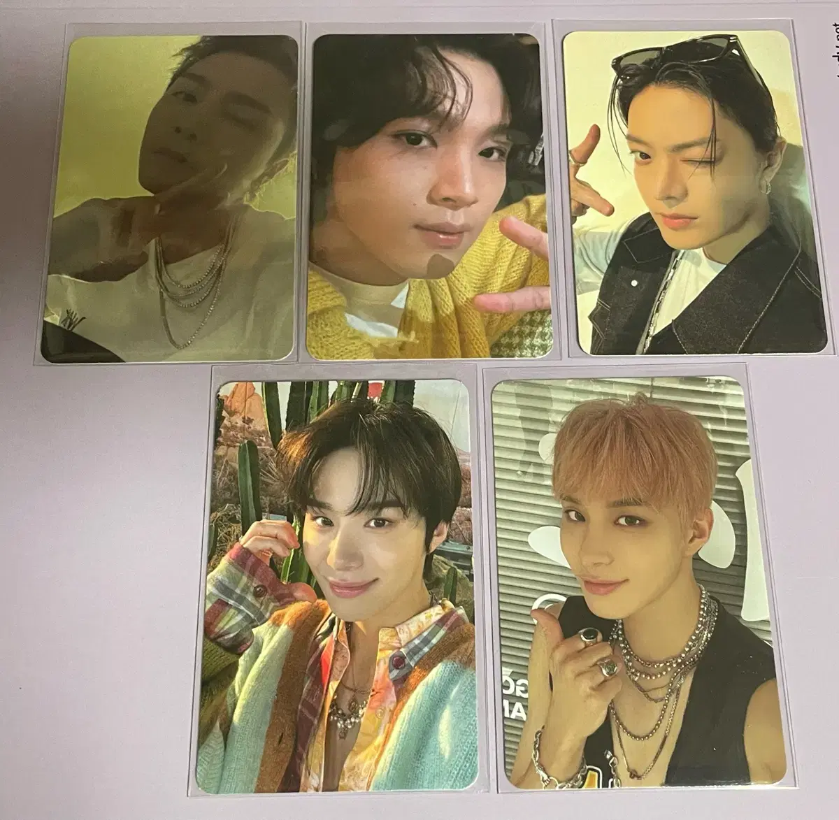 nct 127 photocard wts haechan jungwoo johnny yuta nct127 삐그덕 walk