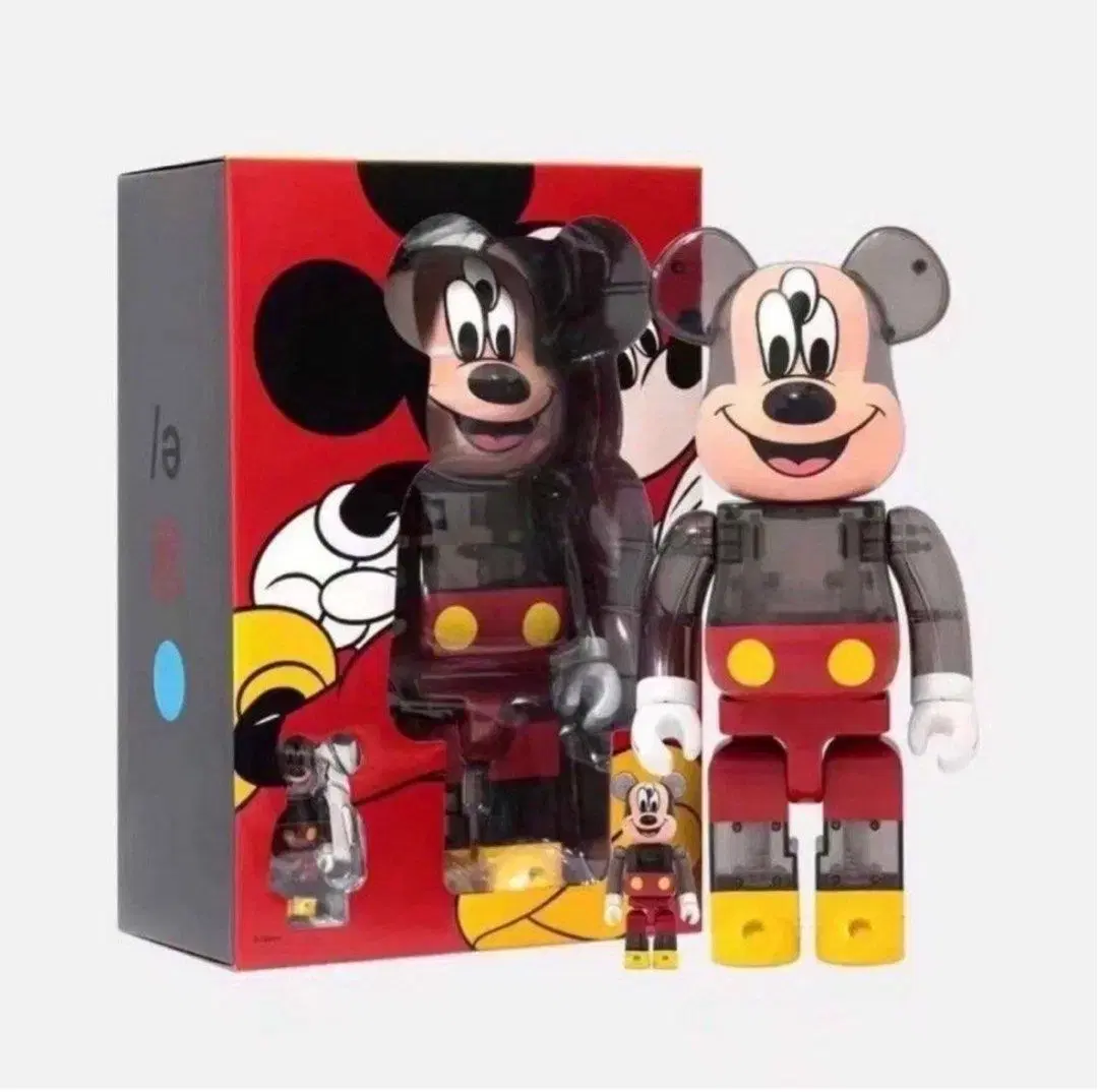 Bearbrick Clot x 3-eyed Mickey 400% 100%