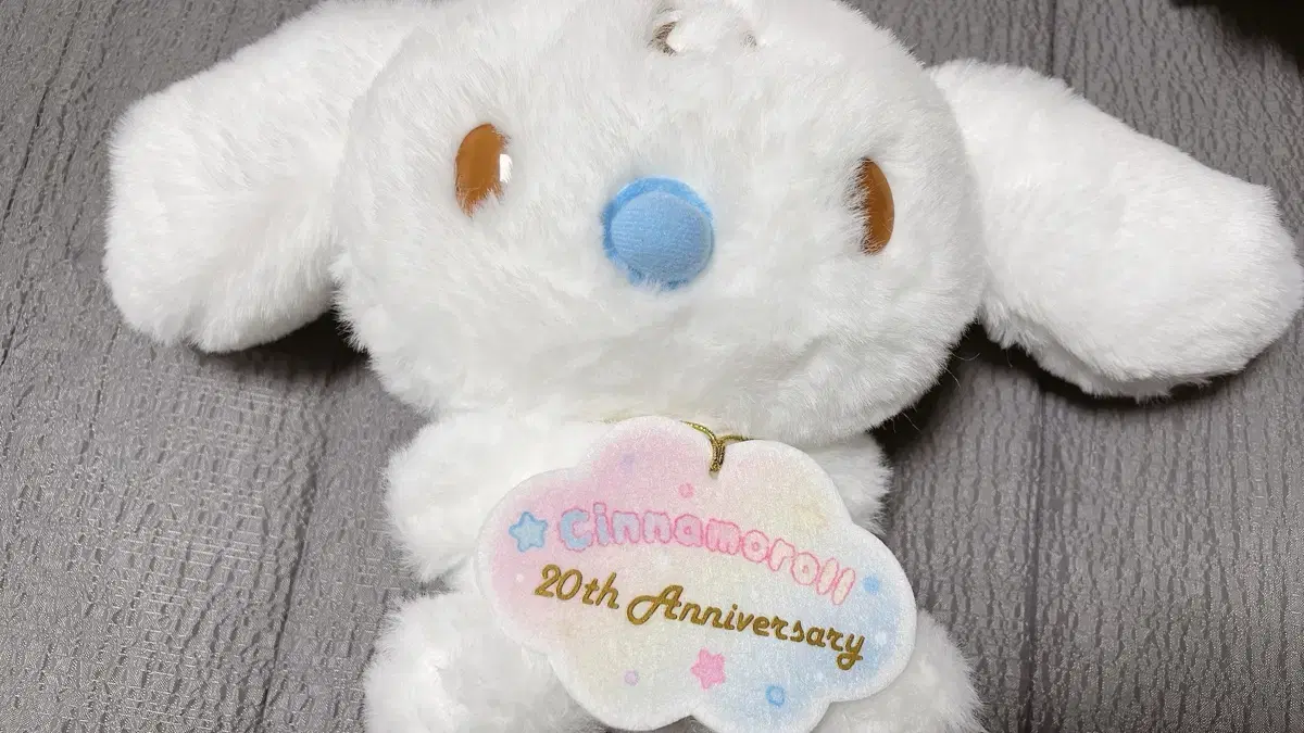 Milk Cinnamon Roll 20th Anniversary doll Nuigurumi Sanrio