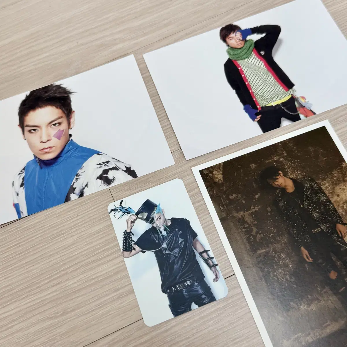 BIGBANG Alive Official photocard G-Dragon G-Dragon taeyang Top Daejeon Photo Card Goods