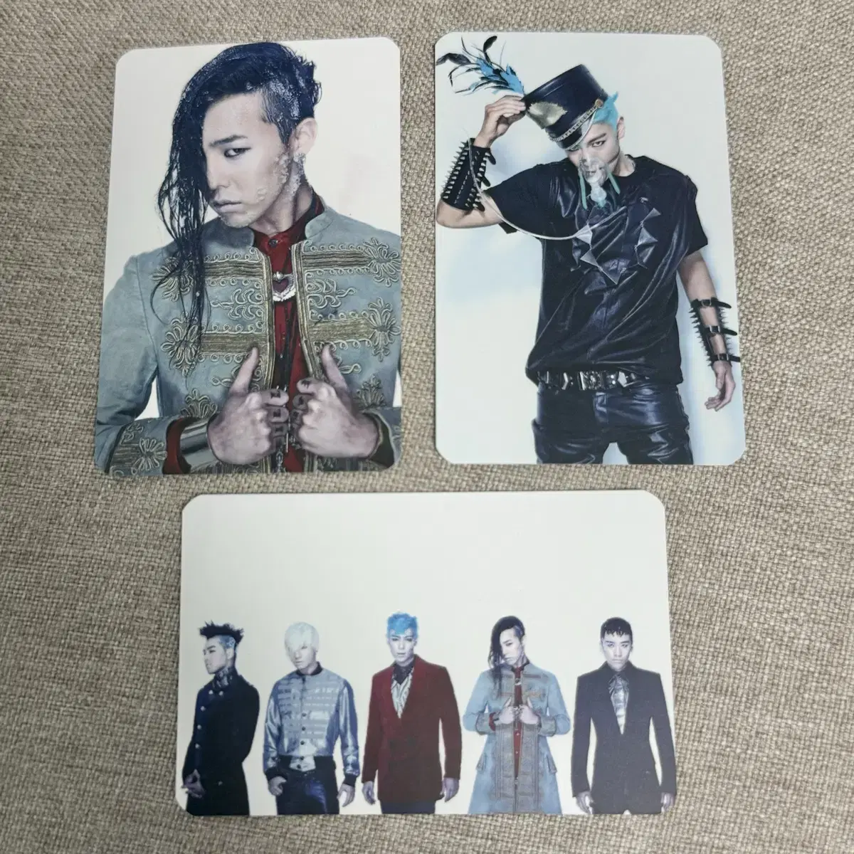 BIGBANG Alive Official photocard G-Dragon G-Dragon taeyang Top Daejeon Photo Card Goods