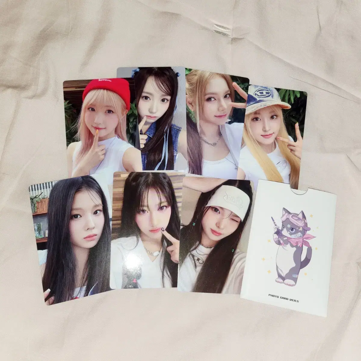 Sei My Name Semanem album photocard Transfer of photo kards