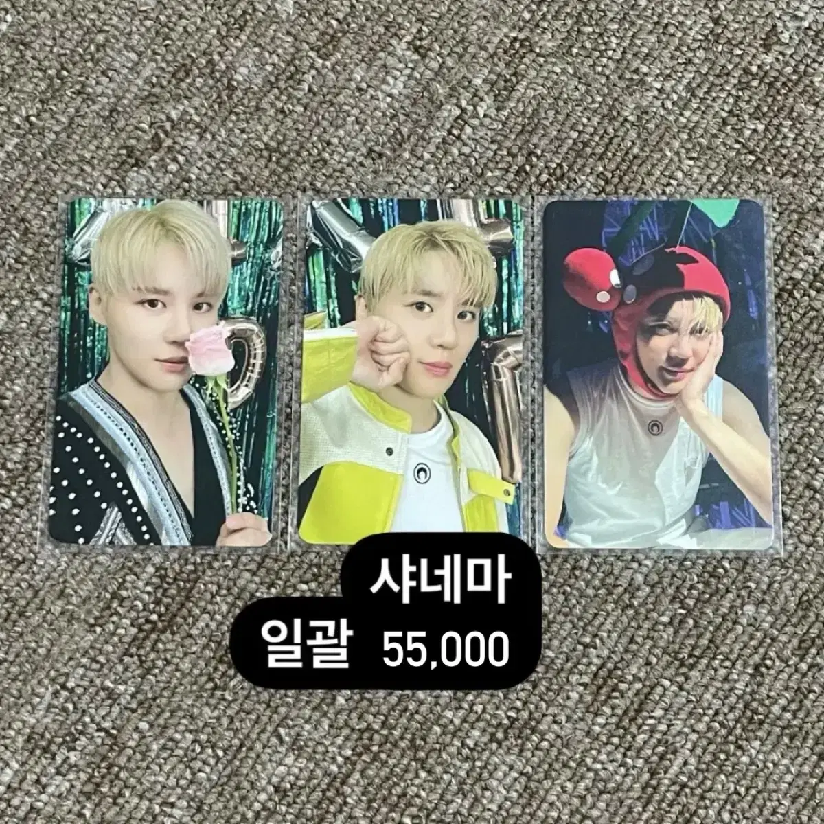 Shia Junsu Junsu Kim Shanema Photocard