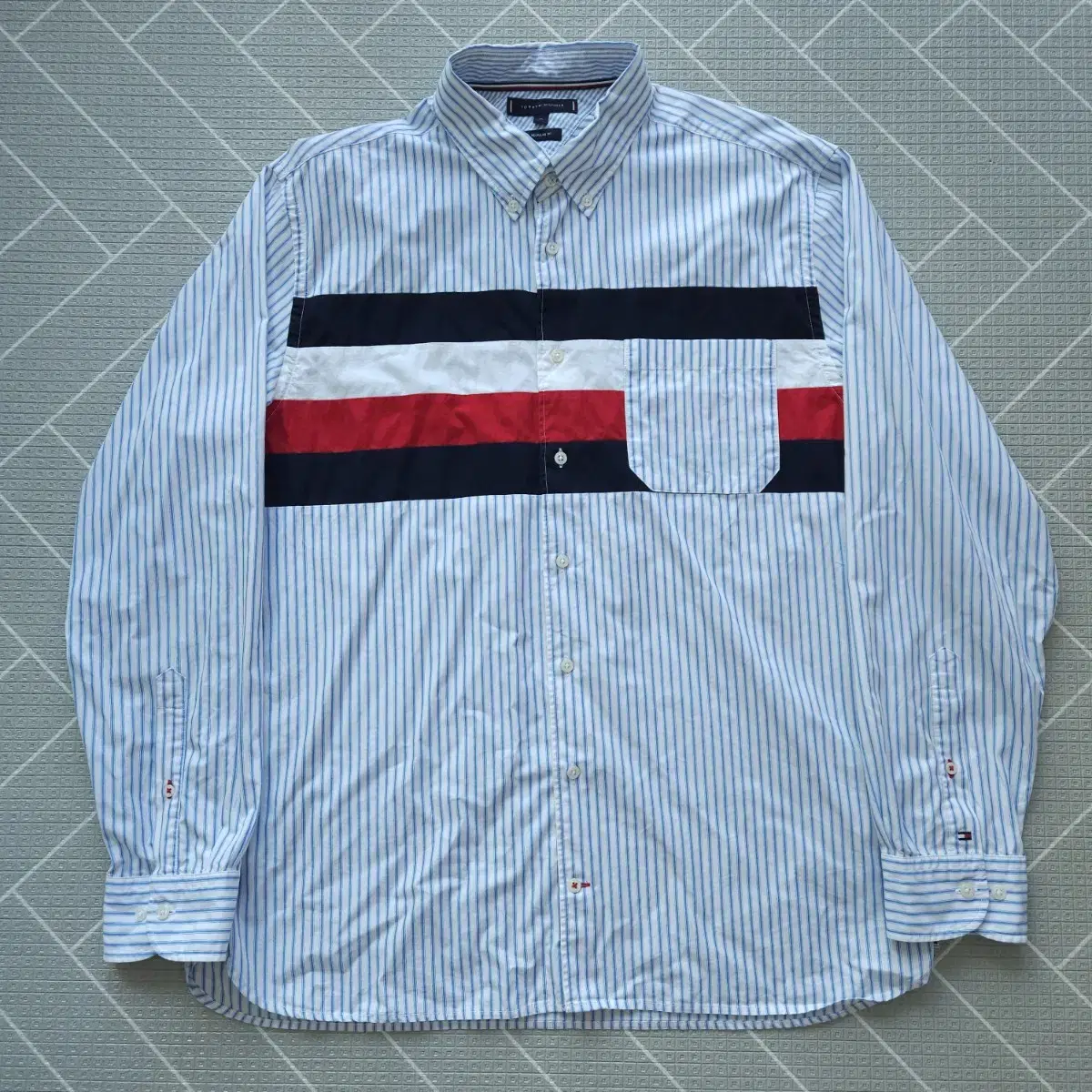 Tommy Hilfiger Cotton Regular Fit Flag Shirt 105